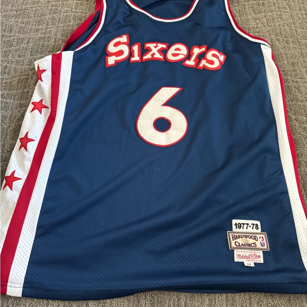 Used Men’s 54 Julius Irving Jersey